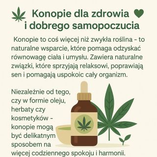 🌿 Moc kon*pi dla zdrowia i dobrego samopoczucia Naturalny sposób na przywrócenie spokoju, równowagi i regeneracji...